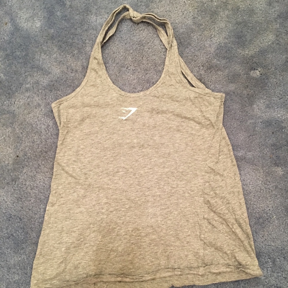 GYMSHARK cross back workout top